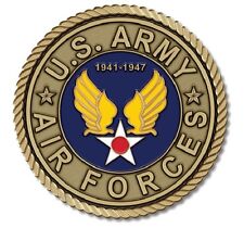Médaille de l'armée de l'air pour boîte urne de crémation/étui drapeau - 2 pouces de diamètre