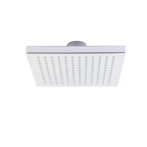 Soffione doccia led rgb 20 x 20 cm x cromoterapia doccia emozionale argento - Foto 1 di 4