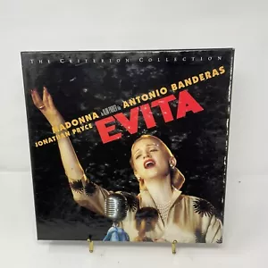 Evita (1996) Criterion Collection 4 Disc - VG+/VG+ Laserdisc - Untested - Picture 1 of 2