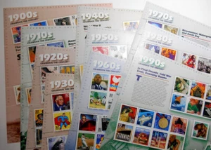 1998 CTC Celebrate the Century Sc 3182-3191 set of 10 MNH sheets of 15 CV $123 - Picture 1 of 6