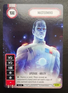 Star Wars Destiny Mastermind #36 Alternate Full Art  CCG Promo No Dice NM - Picture 1 of 1