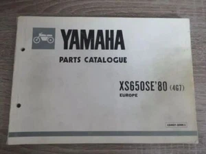Yamaha XS650SE XS650 SE (1980) Ersatzteilkatalog Parts List - Bild 1 von 2