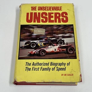 The Unbelievable Unsers Biography Al Bobby Indy 500 Racing HC DJ 70s - Imagen 1 de 11