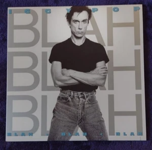 IGGY POP - BLAH BLAH BLAH - Vinyl LP Record A&M 1986 David Bowie 1st Release - Picture 1 of 7
