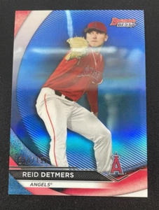 Reid Detmers | 2020 | Bowman's Best | Top Prospects Blue Refractor 110/150 - Picture 1 of 3