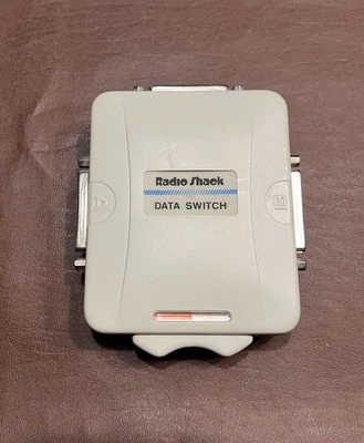 RADIO SHACK A/B DATA SWITCH DB25 PARREL PORTS DATA-SWITCH - Image 1 of 4
