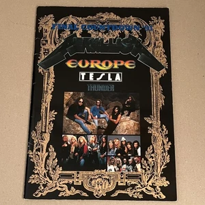 METALLAICA-FINAL COUNTDOWN -TOKYODOME   1991 Japan Concert Program &Ticket Stub - Picture 1 of 11