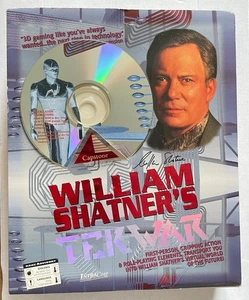 WILLIAM SHATNER’s TEK WAR 3D PC CD-ROM 1995 GAME By CAPSTONE In Box VG+ - Picture 1 of 9