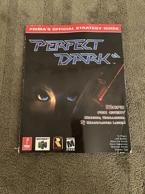 Prima's Official Strategy Guide - Perfect Dark Nintendo 64 Read/ See Pics - Image 1 of 4