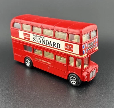 Autobús diecast vintage Corgi Toys "The London Standard" transporte 5” de dos pisos Foto 1 de 4