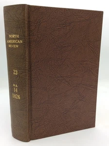 NORTH AMERICAN REVIEW, Vol 23 (July-Oct 1826) - Fenimore Cooper - Cherokee - Picture 1 of 7