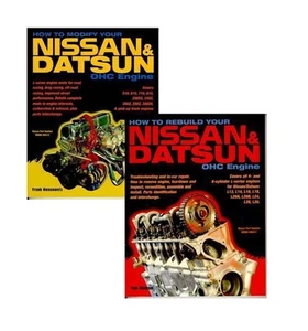 How To Rebuild And Modify Nissan & Datsun Ohc Engine Repair Service Manual Books - Picture 1 of 6