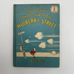 And To Think That I Saw It On Mulberry Street By Dr. Suess 1964 HARDCOVER  - Imagen 1 de 3