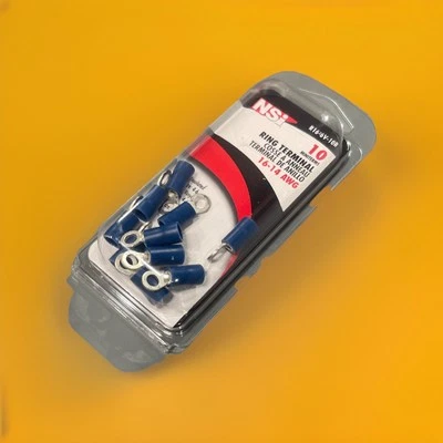 NSI R16-6V - RING TERMINAL 16-14 STUD 6 100PK - Image 1 of 3
