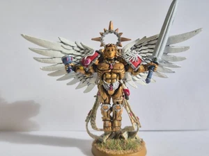 Warhammer 40k Blood Angels The Sanguinor Fully Flocked & Painted Metal - Foto 1 di 8