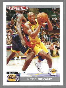 Kobe Bryant Los Angeles Lakers 2004-05 Topps Total Basketball #39