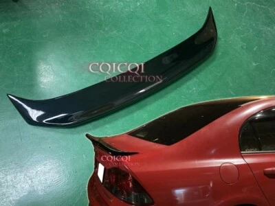 Alerón de maletero cola de pato Acura 2006-2011 CSX negro brillante ◎ Foto 1 de 4