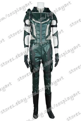 Flecha Verde 4 Oliver Queen Disfraz Juegos con disfraces Uniforme de Combate Halloween Fiesta Conjunto Foto 1 de 4
