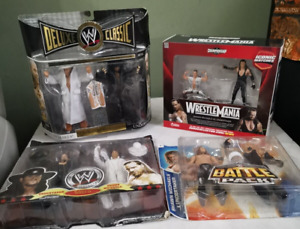 WWE/WWF Shawn Michaels Undertaker Figures - 8x Figures/4x Set