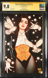 Zatanna: Bring Down the House #2 Jenny Frison Variant CGC 9.8 - Signed - Bild 1 von 3