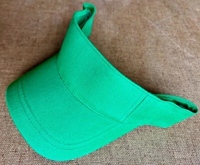 Nuevas viseras deportivas Alleson, verde Kelly talla única para la mayoría Foto 1 de 4