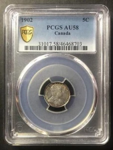 ๐จ๐ฆ๐จ๐ฆ CANADA 1902 5 Cents - Edward VII COIN ๐จ๐ฆ๐จ๐ฆ - Picture 1 of 4