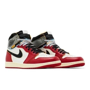 Nike x Union Air Jordan 1 Retro High OG SP Chicago Shadow HV8563-600 Sz 10.5 NEW - Picture 1 of 7