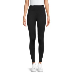 Cuddl Duds ClimateRight Women's Plush Warmth Thermal Leggings Black Small - Picture 1 of 5