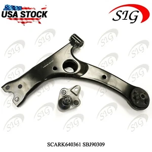 For 2003 - 2013 Toyota Corolla Front Left Lower Control Arm with Ball Joint 2PCs - Picture 1 of 7