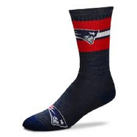 New England Patriots First String Crew Socks NFL 2 Sizes Available Mens Womens Cover