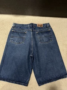 Vintage PCI Medium Wash Skater Jorts Size 40 - Picture 1 of 5