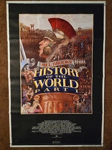 Mel Brooks' HISTORY of the WORLD PART I, Original 1981 27x41 Movie Poster - Picture 1 of 5
