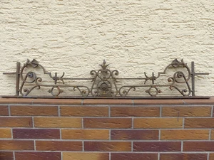 französiches Fensterfries Fenstergitter Fensterbank Zierde antik Frankreich - Bild 1 von 8