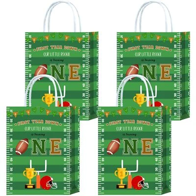 16 Piezas Fútbol Primer Abajo Cumpleaños Fiesta Favores BolsasFútbol 1er... Foto 1 de 4