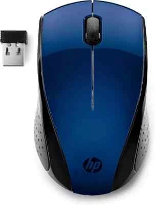 HP Wireless Mouse 220 LED Lumiere Blue 7KX11AA BRAND NEW HALF RRP PRICE RTF CARD - Image 1 of 4