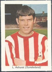 MY FAVOURITE SOCCER STARS 1970-SMASH- #32-SUNDERLAND-LEN ASHURST - Picture 1 of 1