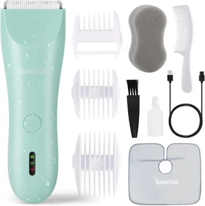 Baby Hair Clippers, Quiet & Dual-Mode Hair Cutting for 0-12, Waterproof Recharge - Picture 1 of 12