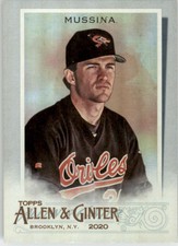 2020 Topps Allen and Ginter Silver #37 Mike Mussina