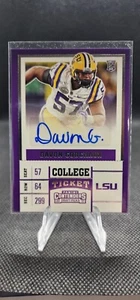 2017 Panini Contenders Draft Picks - Biglietto College #269 Davon Godchaux (AU, RC) - Foto 1 di 2