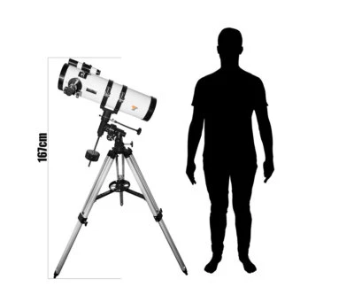 Fernrohr Teleskop N 130/650 EQ Einsteigerteleskop, Spiegelteleskop,Starscope1306 - Bild 1 von 4