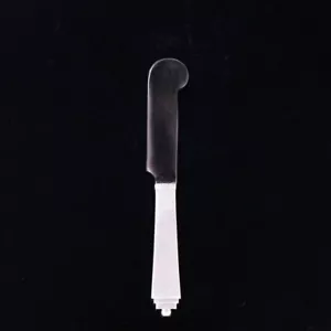 Georg Jensen Silver Caviar Spreader with Horn 067 - Pyramid / Pyramide - Picture 1 of 1