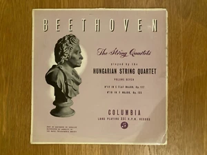 Beethoven String Quartets 12 & 16 Hungarian String Quartet 33CX 1272 - Picture 1 of 3