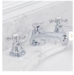 Water Creation F2-0009-01 Tetera Americana Lavabo Amplio con Desagüe - Cromo - Imagen 1 de 2