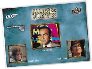 James Bond Villains & Henchmen - AC-7 "Allies & Colleagues" Chase Card - UD 2021