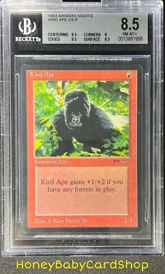 MTG Arabian Nights 1993 Kird Ape BGS 8.5 NM/MT+ Old School 93/94 - Image 1 of 4