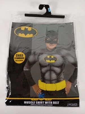 Camisa Batman Musculosa con Cinturón Niño Estándar Talla 10 Foto 1 de 3
