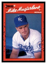 1990 Donruss #498 MIKE MACFARLANE Kansas City Royals ~F4P