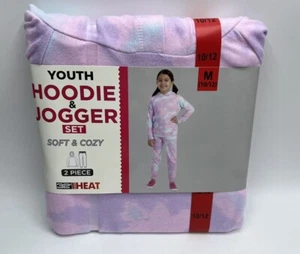 Girls Size M(10/12) 32 Degrees 2-Piece Set Hoodie & Jogger Outfit Heat Retention - Picture 1 of 5