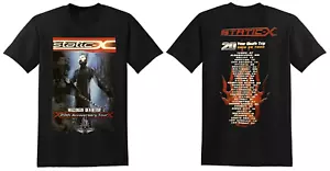 STATIC X cd cvr WISCONSIN DEATH TRIP 20th ANNIVERSARY TOUR SHIRT New - Picture 1 of 4