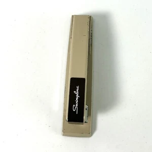 Swingline Stapler Tan Beige 94-41 Retro Vintage Made in the USA Office Heavy - Picture 1 of 8